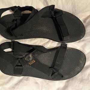 Teva Black Outdoor Sandals